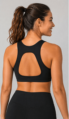 Racerback Support Sports Bra