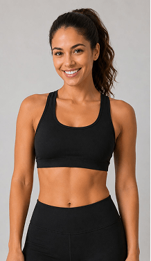 Racerback Support Sports Bra