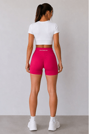 High-Waisted Performance Shorts