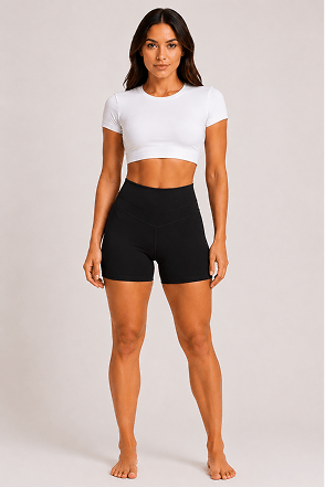 Sculpt High-Waisted Shorts